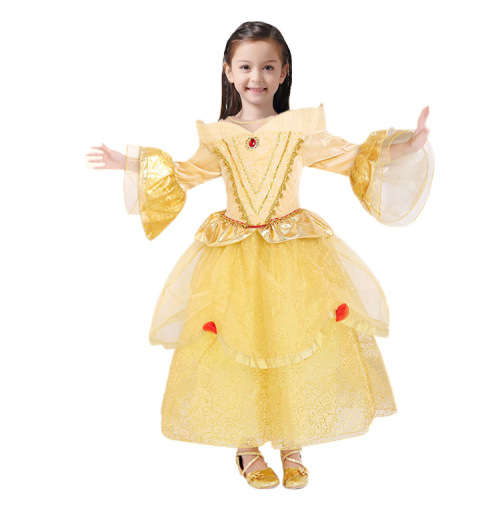 Belle deluxe dress age 7-8