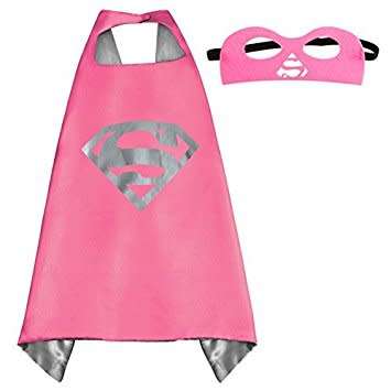 Supergirl Cape and Mask set