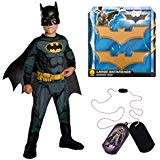 Batman Muscles Dress Up Costume - Age 7-9