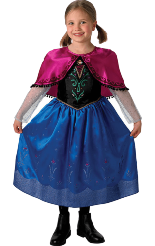 Ana Frozen Dress-Up costume from the NEW Movie - Age 5-7 (M)