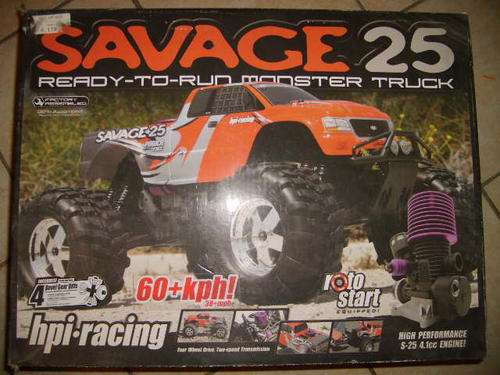 Savage 25 4.1cc RC Truck for sale!
