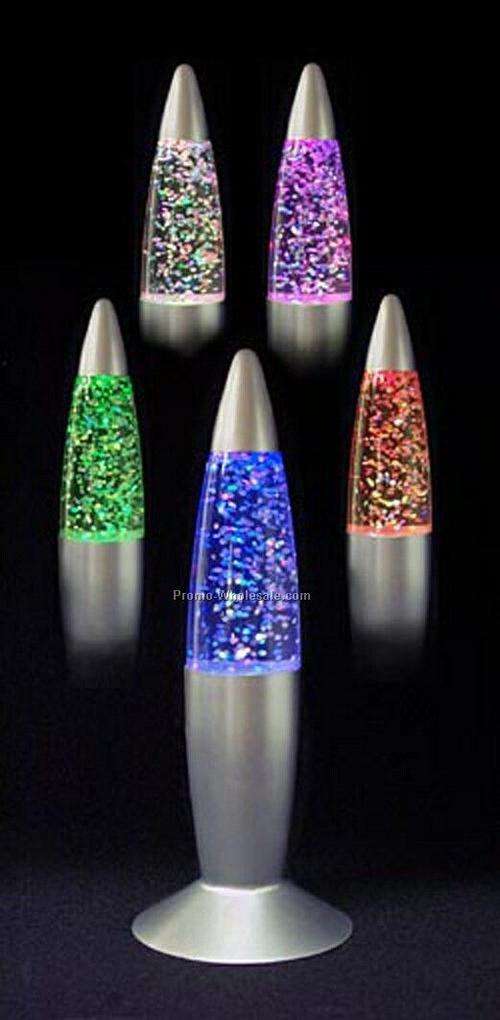 4 Color Change Mini Glitter Lamp