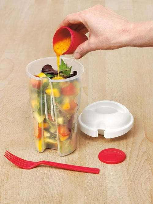 Salad On the Go Container - A MUST FOR ALL SALAD LOVERS!!