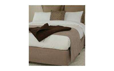 Faux Suede Bedwrap By LINEN HOUSE