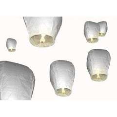White Sky Lanterns