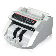 High Quality Automatic Money Counter w/ counterfeit detection function while counting & LED Display