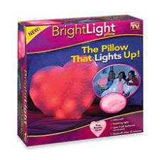 BRIGHT LIGHT PILLOW- THE PILLOW THAT LIGHT UP AS SEEN ON TV