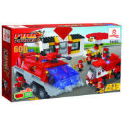 HUGE 600 Pieces Firefighter Set - 100% Lego Compatible
