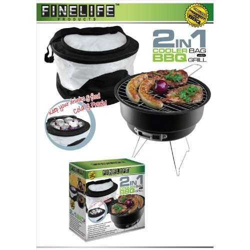 2 in 1 BBG Grill With Cooler Bag