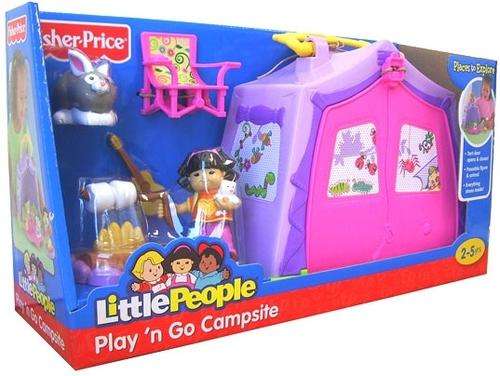 Fisher Price Little People Play 'n Go Campsite