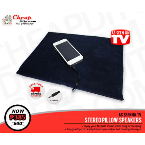 PILLOWSONIC STEREO PILLOW SPEAKER