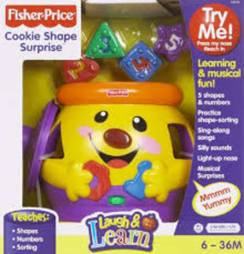 Fisher Price Laugh & Learn Cookie Shape Surprise