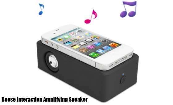 BOOSE intreaction amplifying speakers