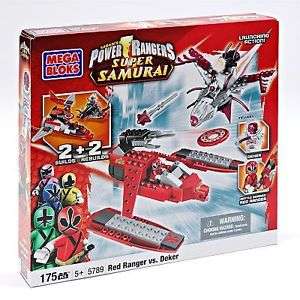 MEGA BLOCKS Samurai Red Ranger Showdown