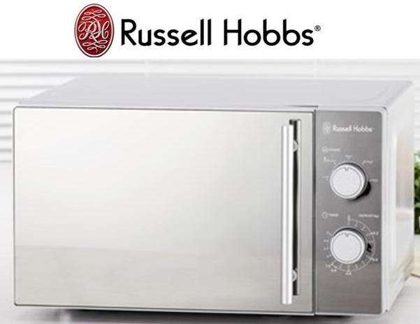 Russell Hobbs 20 Litre Classic Mirror Finish Microwave
