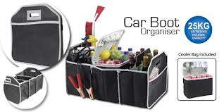 Car Boot Organizer + BONUS COOLER BAG