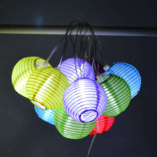 10LED Solar lantern string garden lights