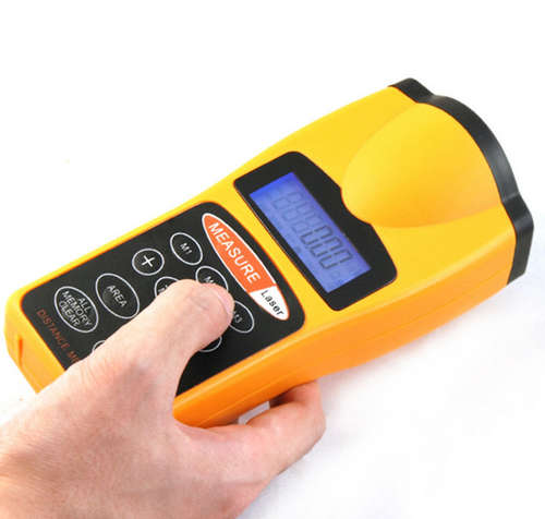 New Ultrasonic Handheld infrared Rangefinder Laser Pointer Distance Measurer