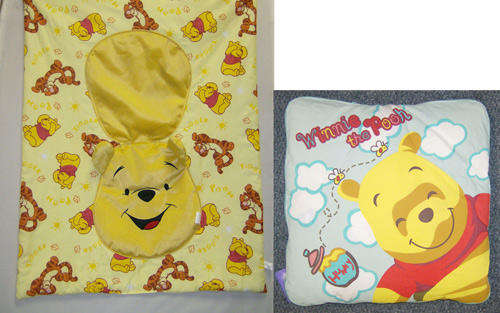 Disney Winnie The Pooh Cushion With Blanket