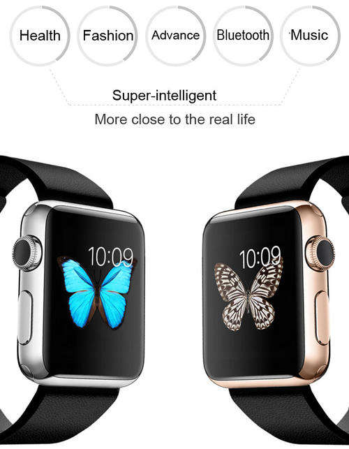 Smart Wrist Watch Bluetooth Phone Mate Call MMS Pedometer for iPhone Andorid Smartphone