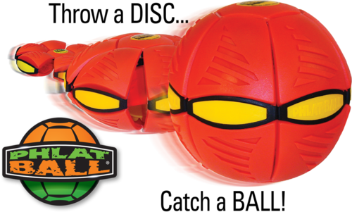 Flat Ball Disc - Throw A Disc ---- Catch A Ball