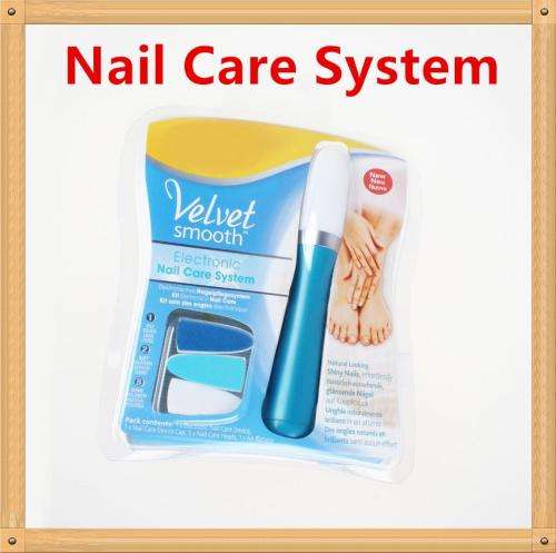 Electric Nail file Care System with 3 Nail Care Head