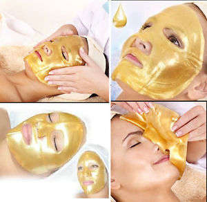 24K Gold Collagen Mask With Caviar - 5 Pack