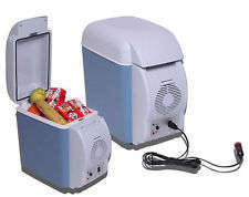 NEW 7.5L 12v Mini Fridge Compact Cooler Warmer Blue Car Small Refrigerator