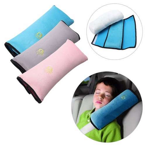 Kids Children Safety Car Auto Seat Belt Shoulder Pad Adjust Pillow Protect Neck Sleep Strap Cushion
