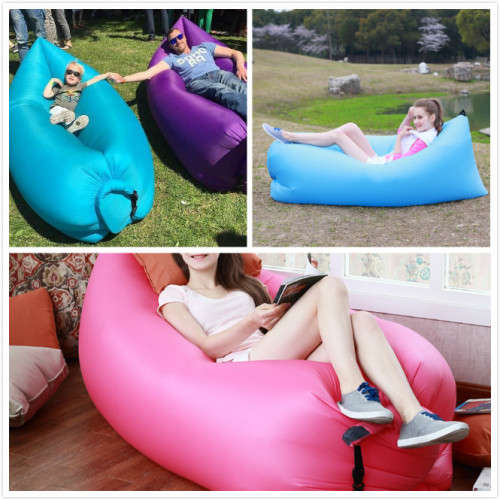 Air Bags Lazy Sofa Fast Inflatable Sofa Bed Lazy Lazybones Beach Lounge Foldable and Washable