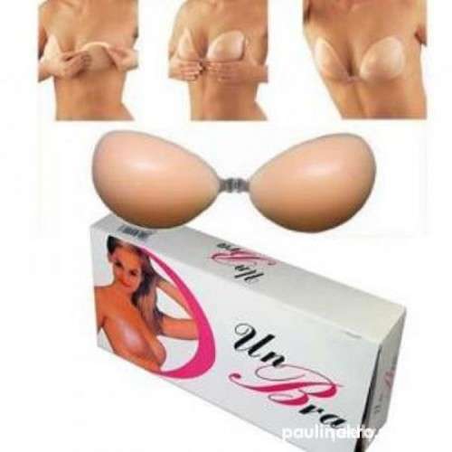 UnBra Silicon Bra Sexy, Invisible & Push Up - Cup B
