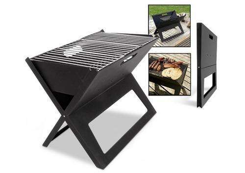 Outdoor Portable Notebook Grill BBQ Foldable Folding Charcoal Camping Barbecue