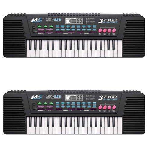 Electronic Keyboard + Microphone 37 keys 52cm For Kids