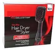 One Step Hair Dryer and Styler Ionic Hot Air Brush Straightener Detangler