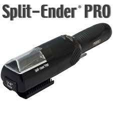 Cordless Split End and Damaged Hair Trimmer - BLACK/SLIVER