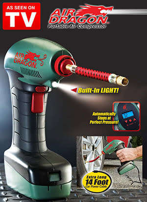 Air Dragon Portable Air Compressor Pump Emergency Tool