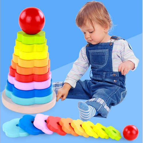 Rainbow Tower Column Geometry Set