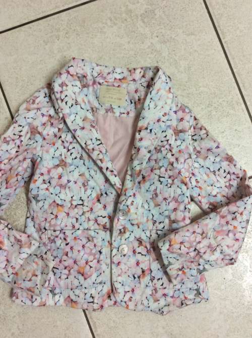 Girls ZARA Floral Blazer