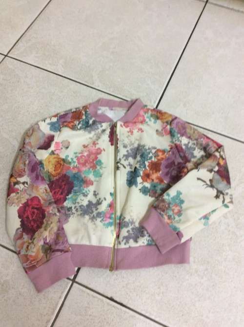 Girls Floral Jacket