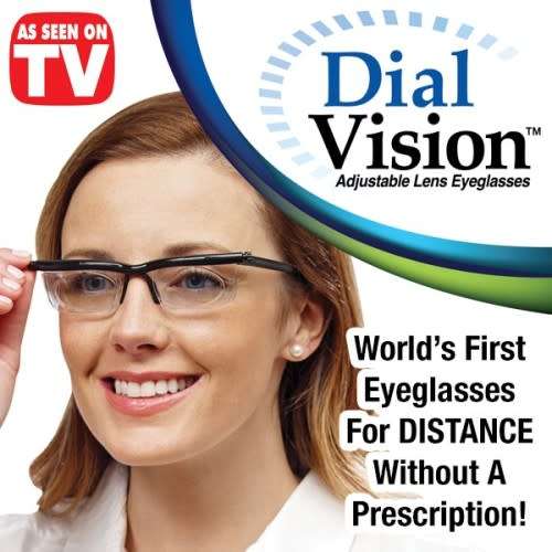 Dial Vision Adjustable Lens Eyeglasses