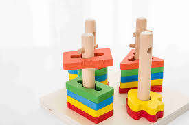 FOUR SETS OF COLUMNS BUILDING BLOCKS