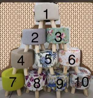 Foot Stools - 10 Designs to choose from