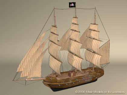 STUUNING WOODEN SHIP