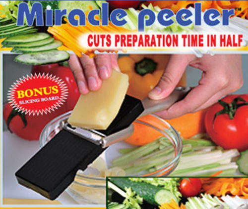 MIRACLE PEELER - ***BONUS SLICING BAORD******