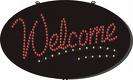 Welcome LED Window Display Sign  - A MUST FOR ALL SHOPOWNERS
