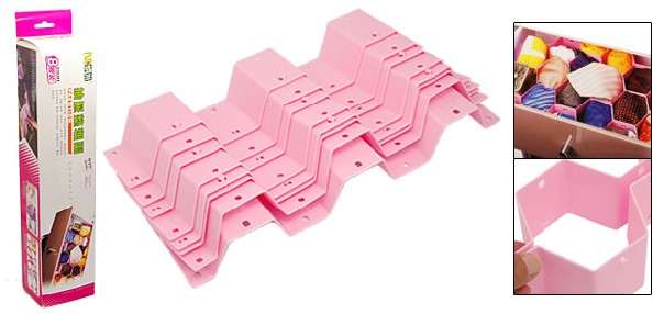 Pink Drawer Partition - Great FOR ANY HOME