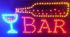 BAR LED Window Display Sign With Motion Effect  - A MUST FOR ALL SHOPOWNERS