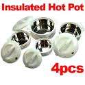 4 Pcs Insulated Hotpot Set - Keeps food hot for 6 HOURS