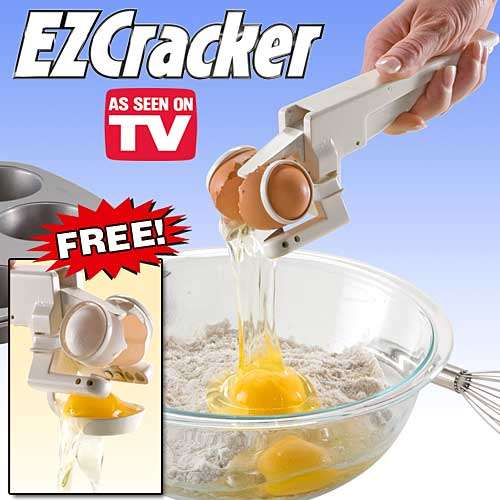 EZ Cracker - Seperate & Crack an Egg with NO MESS