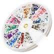 Mix Nail Art  Wheel Rhinestones 800 pieces